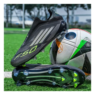 Бутси футбольні GLIDE Shadow FG чорні — фото 2